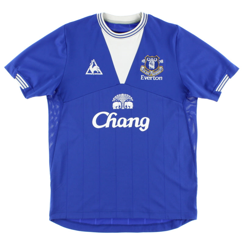 2009-10 Everton Le Coq Sportif Home Shirt S Football Shirt