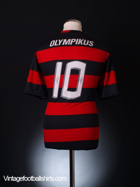2009 -10 Flamengo Home Shirt #10 *Mint* L Football Shirt