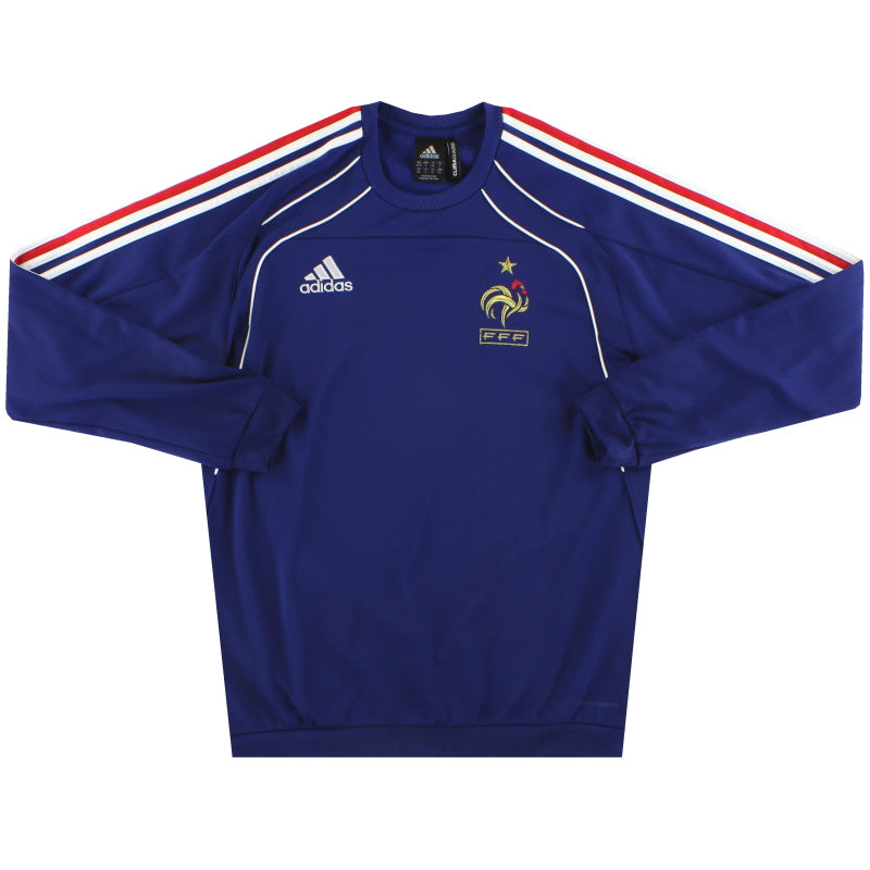 2009-10 France adidas Sweatshirt S Sweatshirt