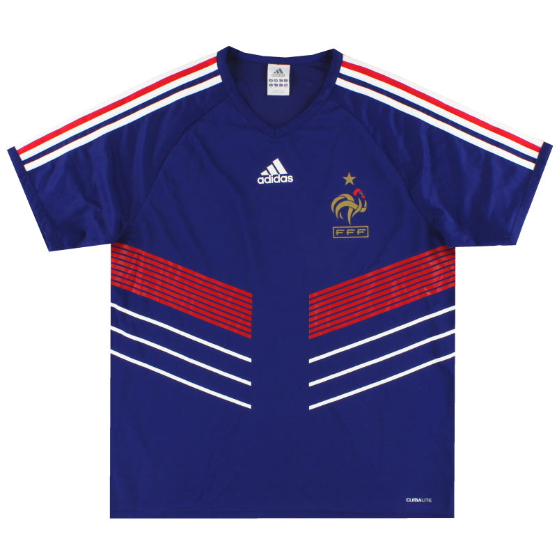 2009-10 France Basic Home Shirt M Football Shirt