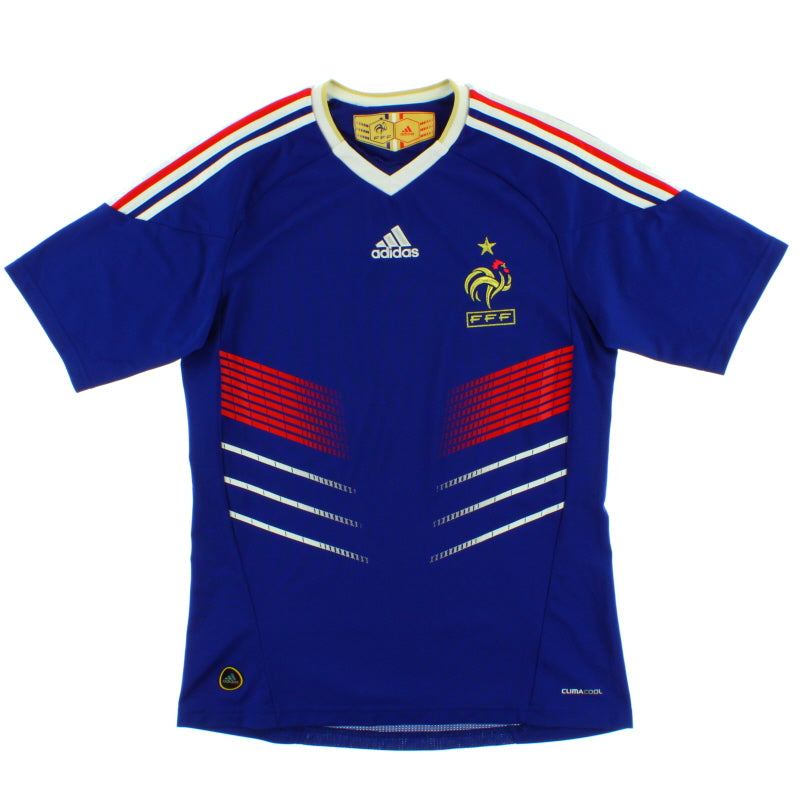2009-10 France Home Shirt L Football Shirt