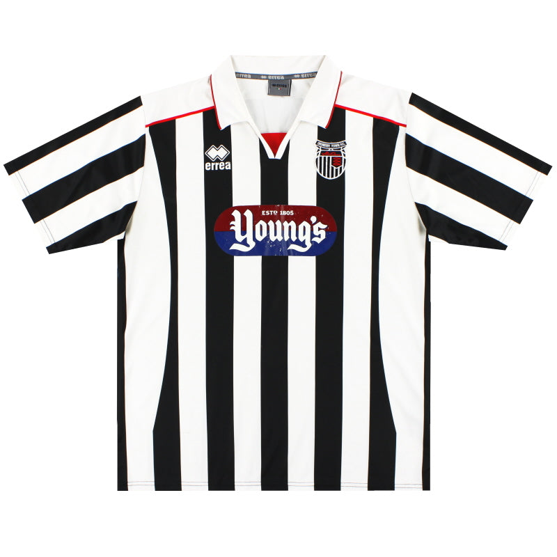 2009-10 Grimsby Errea Home Shirt XL Football Shirt