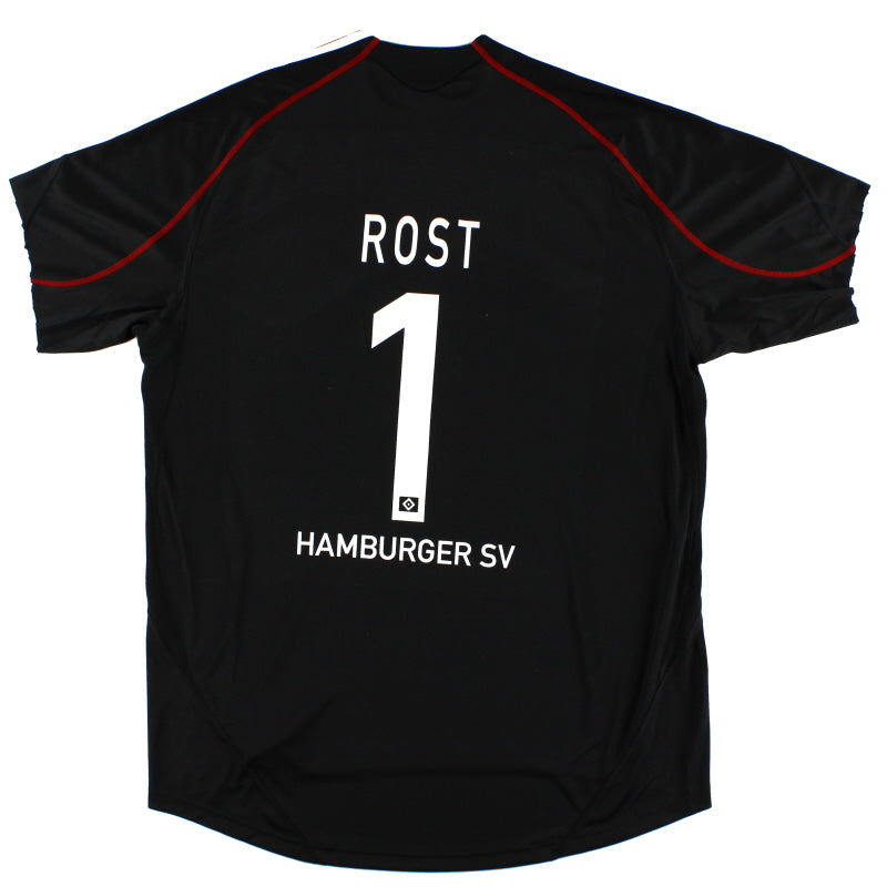 2009-10 Hamburg Player Issue Goalkeeper Shirt Rost #1 XL Football Shirt