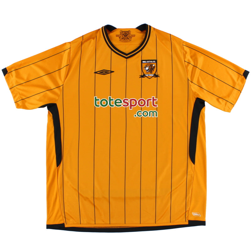 2009-10 Hull City Umbro Home Shirt XXL Football Shirt