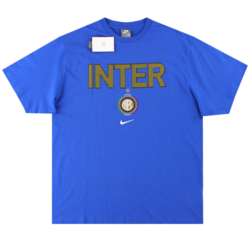 2009-10 Inter Milan Nike Graphic Tee *BNIB* M T-Shirt