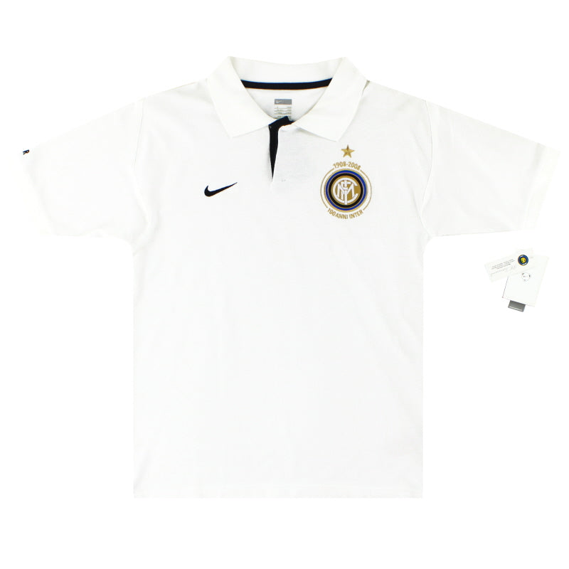 2009-10 Inter Milan Nike Polo Shirt *BNIB* M Polo Shirt