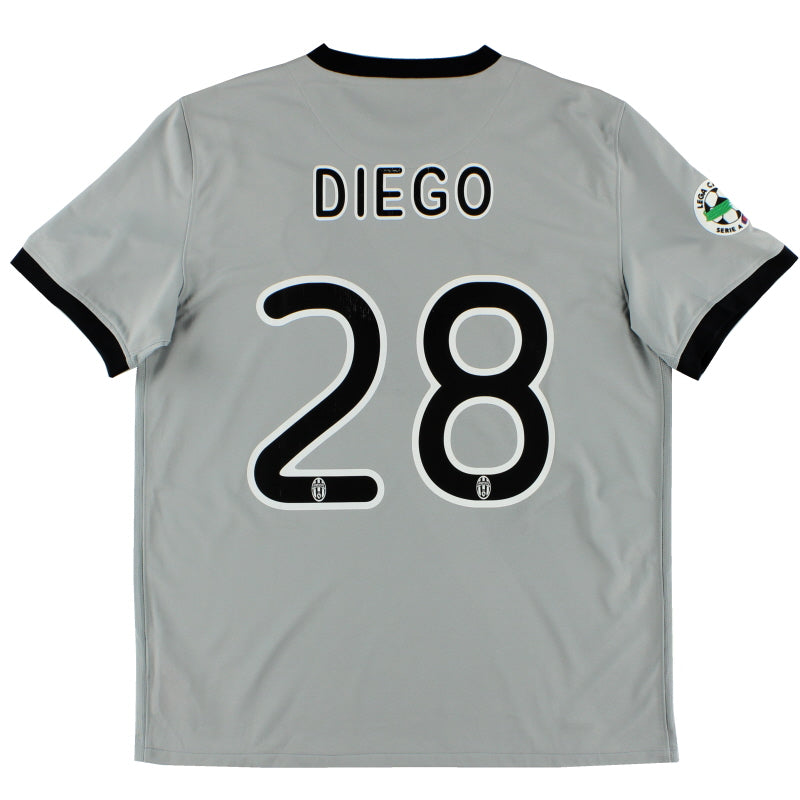 2009-10 Juventus Away Shirt Diego #28 L Football Shirt
