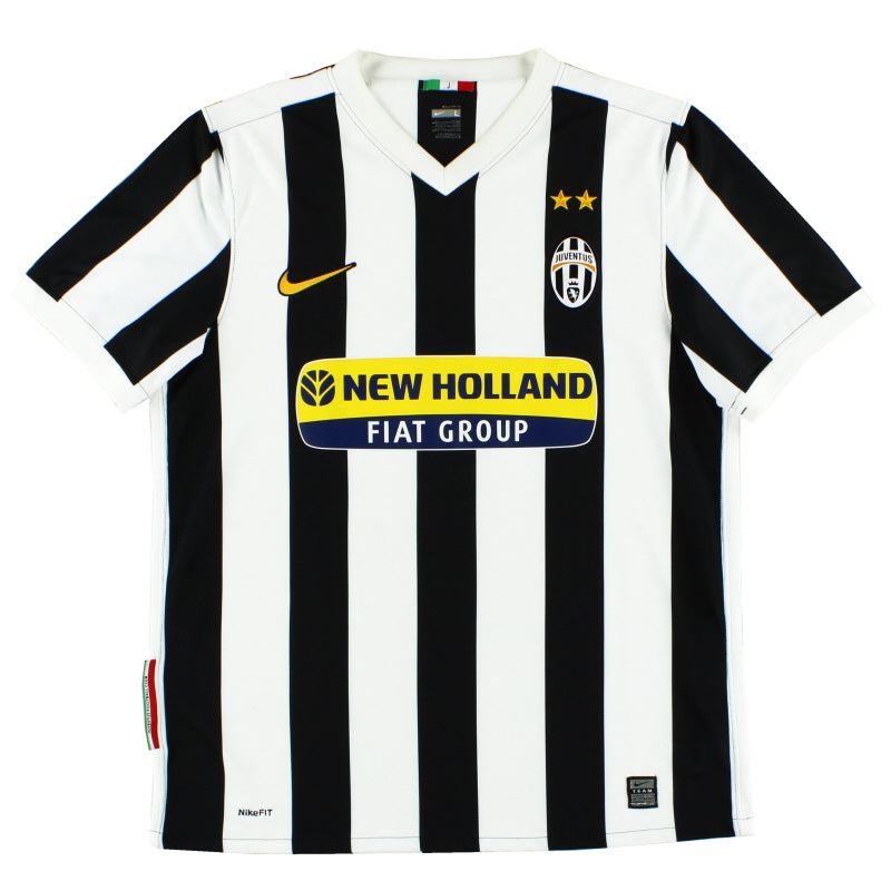 2009-10 Juventus Home Shirt L Football Shirt