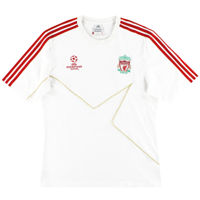 2009-10 Liverpool adidas Leisure Tee L T-Shirt