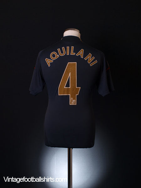 2009-10 Liverpool Away Shirt Aquilani #4 S Football Shirt