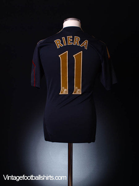 2009-10 Liverpool Away Shirt Riera #11 S Football Shirt