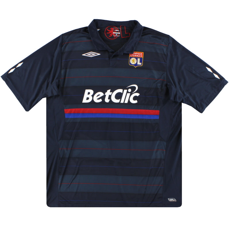 2009-10 Lyon Umbro European Shirt XXL Football Shirt
