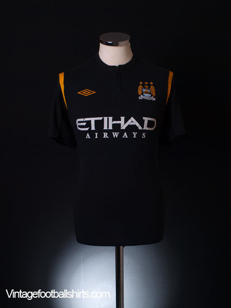 2009-10 Manchester City Away Shirt M Football Shirt