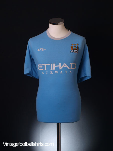 2009-10 Manchester City Home Shirt XL Football Shirt