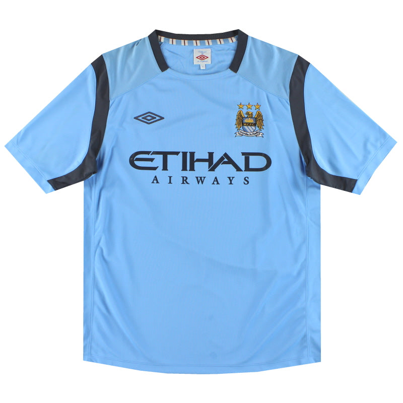 2009-10 Manchester City Umbro Training Shirt L Training Shirt