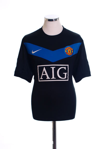2009-10 Manchester United Away Shirt M Football Shirt