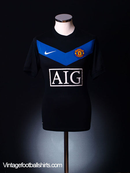 2009-10 Manchester United Away Shirt S Football Shirt