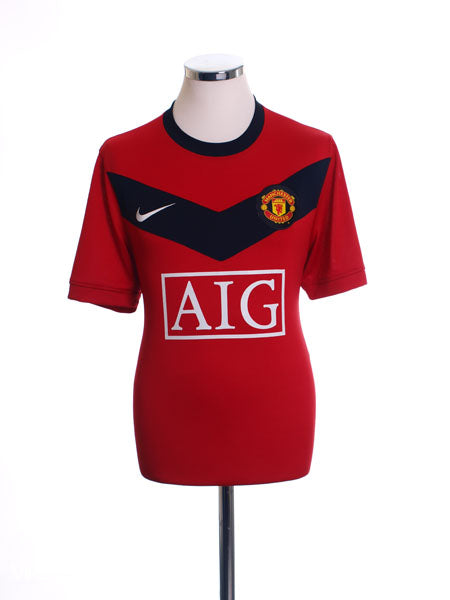 2009-10 Manchester United Home Shirt M Football Shirt