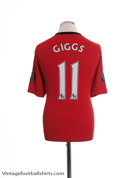 2009-10 Manchester United Home Shirt Giggs #11 XL Football Shirt
