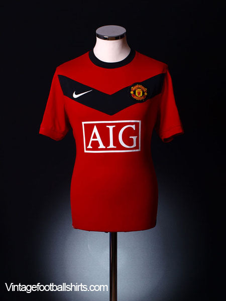 2009-10 Manchester United Home Shirt S Football Shirt