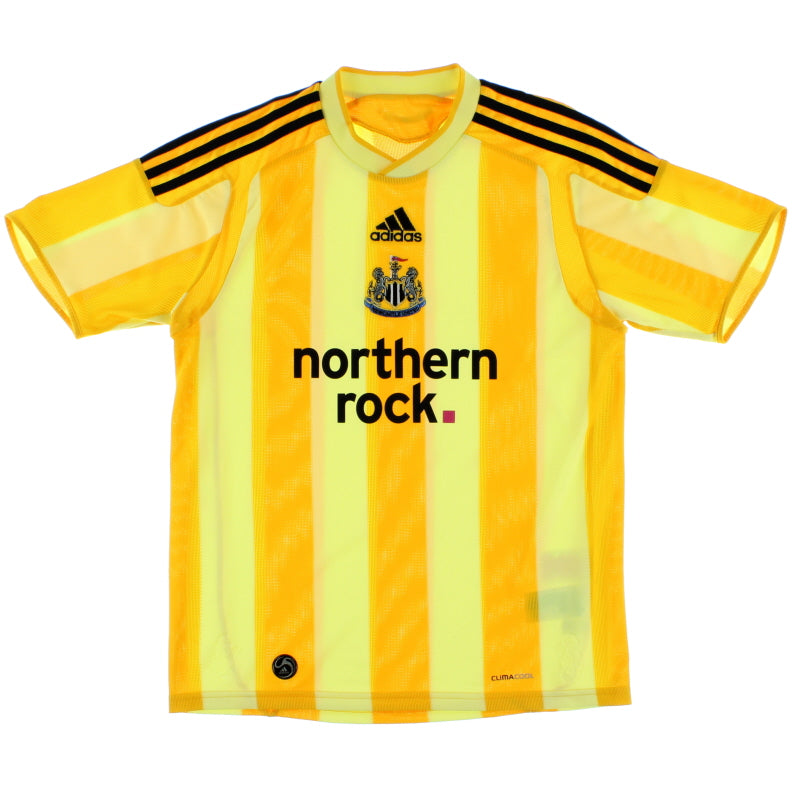 2009-10 Newcastle Away Shirt L.Boys Football Shirt