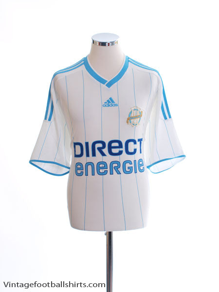 2009-10 Olympique Marseille Home Shirt #2 XXL Football Shirt