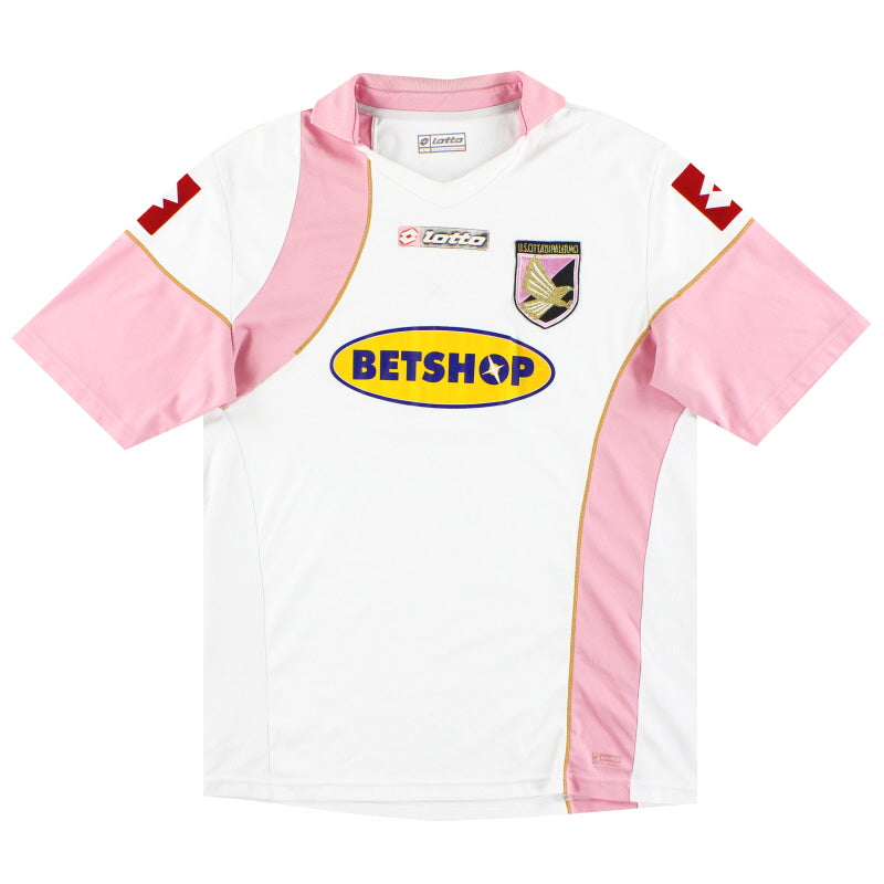 2009-10 Palermo Lotto Away Shirt L Football Shirt