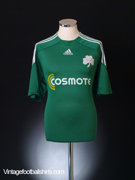 2009-10 Panathinaikos Home Shirt XL Football Shirt