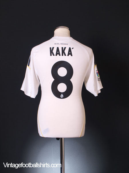 2009-10 Real Madrid Home Shirt Kaka #8 M Football Shirt