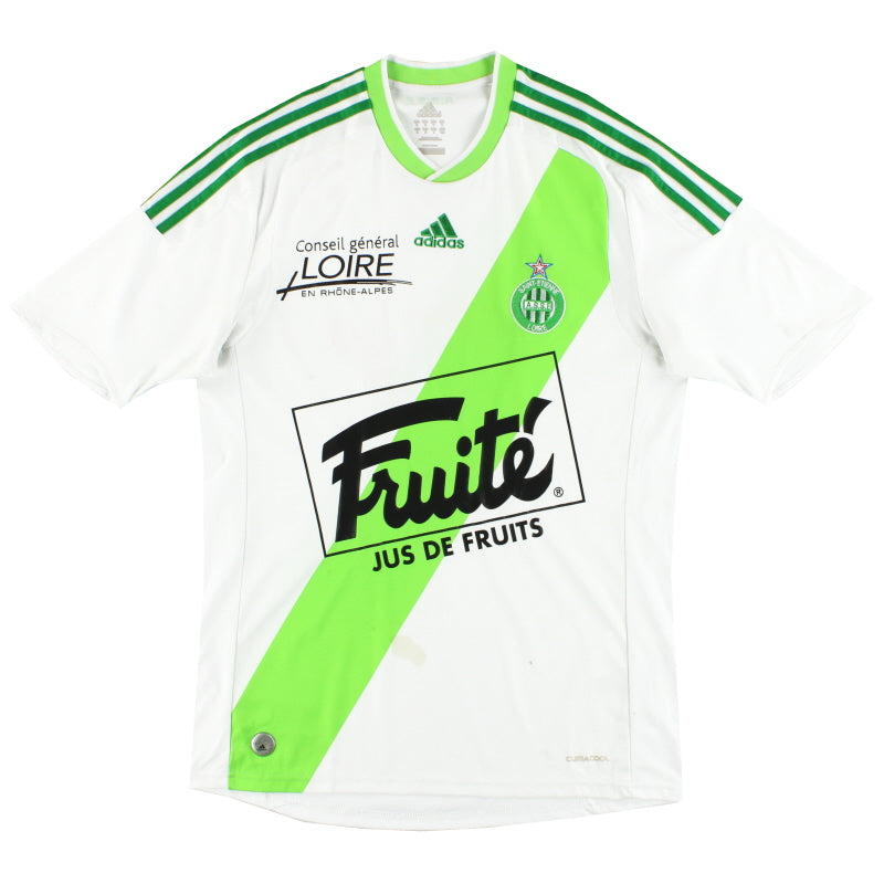 2009-10 Saint Etienne adidas Away Shirt M Football Shirt