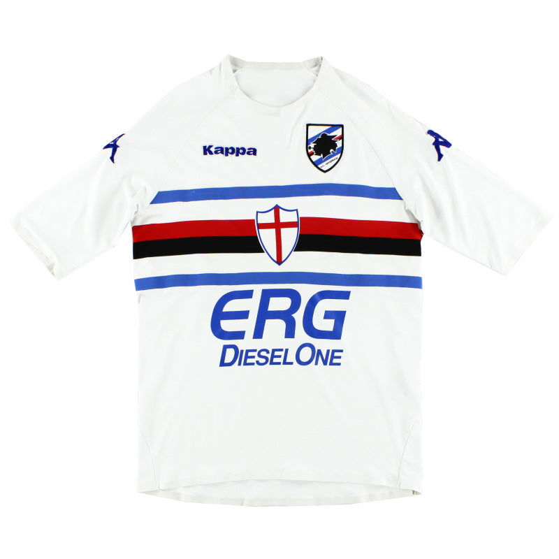 2009-10 Sampdoria Away Shirt S Football Shirt