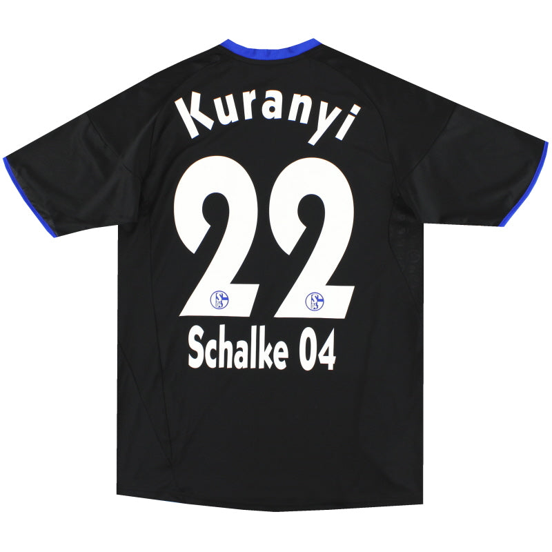 2009-10 Schalke adidas Away Shirt Kuranyi #22 XL.Boys Football Shirt
