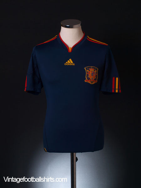 2010-11 Spain Away Shirt S Football Shirt