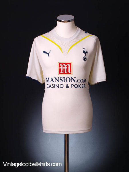 2009-10 Tottenham Home Shirt L Football Shirt