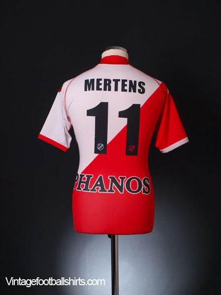 2009-10 Utrecht Home Shirt Mertens #11 S Football Shirt