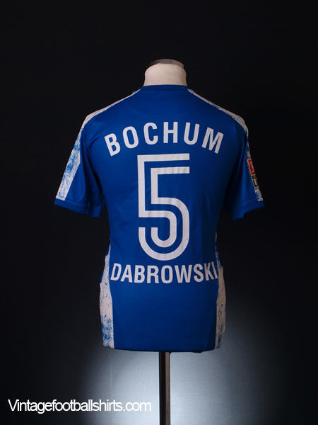 2009-10 VfL Bochum Home Shirt Dabrowski #5 S Football Shirt