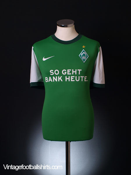 2009-10 Werder Bremen Home Shirt L Football Shirt