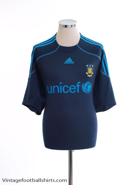 2009-11 FC Brondby Away Shirt XL Football Shirt