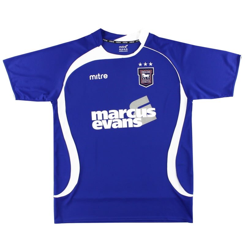 Maillot de foot domicile Ipswich Town 2011/12 adulte XL mitre manches longues Maillot de foot domicile Ipswich Town 2011/12 adulte XL mitre manches longues
