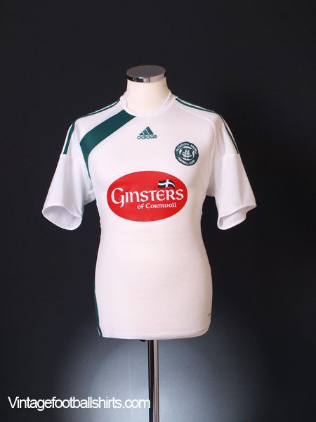 2009-11 Plymouth Away Shirt M Football Shirt