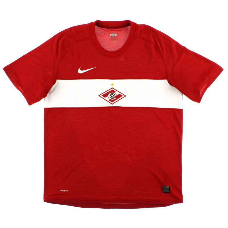 2009 Spartak Moscow Home Shirt L Football Shirt