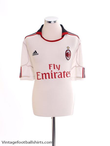 2010-11 AC Milan Away Shirt S Football Shirt