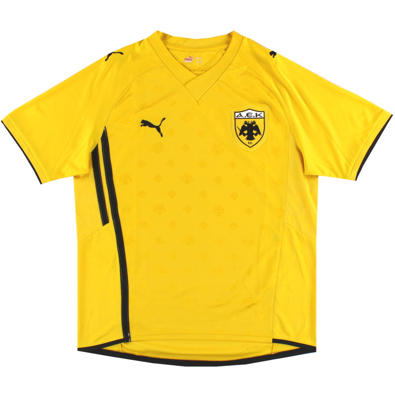 2010-11 AEK Athens Puma Away Shirt XXL Football Shirt