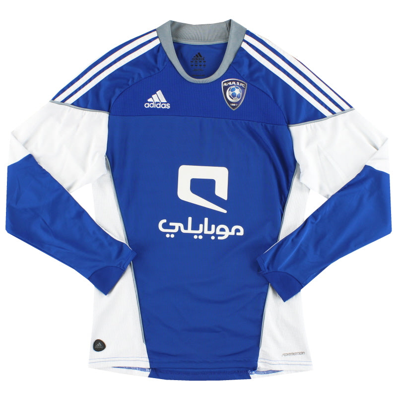 2010-11 Al-Hilal adidas Formotion Home Shirt L/S S Football Shirt