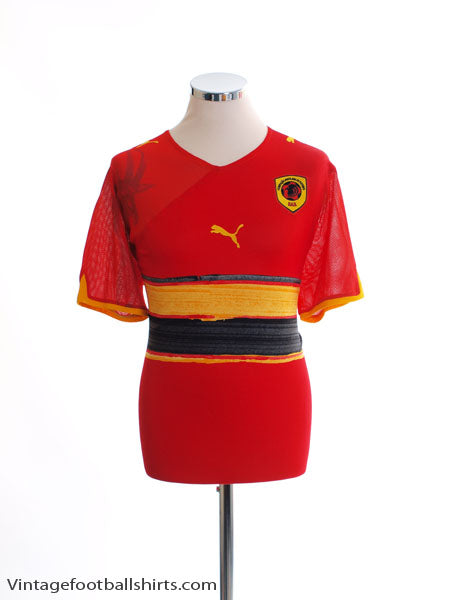 2010-11 Angola Home Shirt L Football Shirt