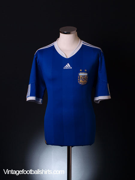 2010-11 Argentina Away Shirt L Football Shirt