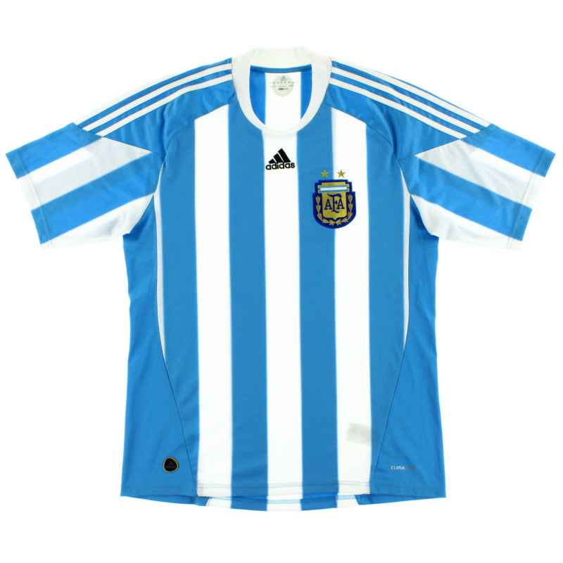 2010-11 Argentina Home Shirt *Mint* L Football Shirt