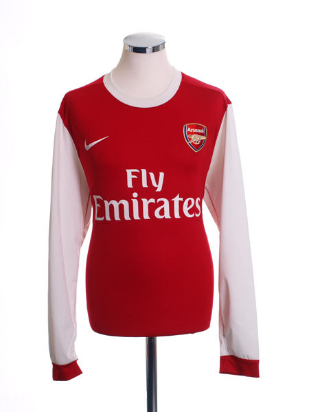 2010-11 Arsenal Home Shirt L/S *Mint* L Football Shirt