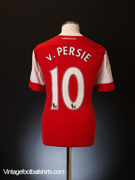 2010-11 Arsenal Home Shirt v.Persie #10 L Football Shirt