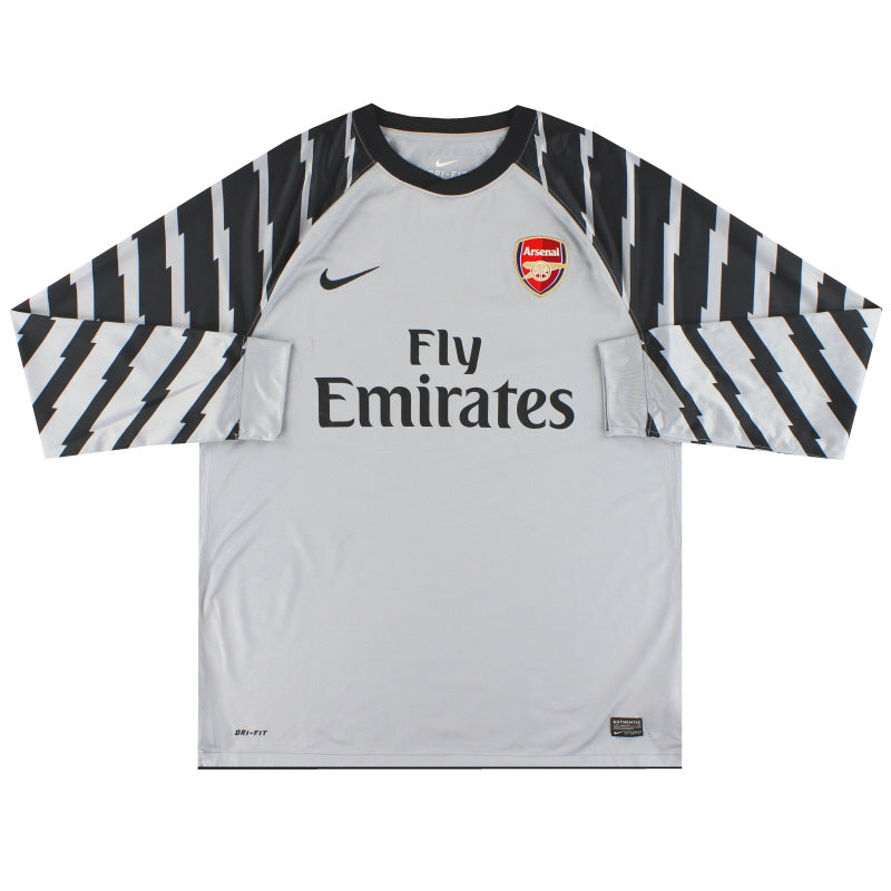 2010-11 Arsenal Nike Goalkeeper Shirt XL Football Shirt